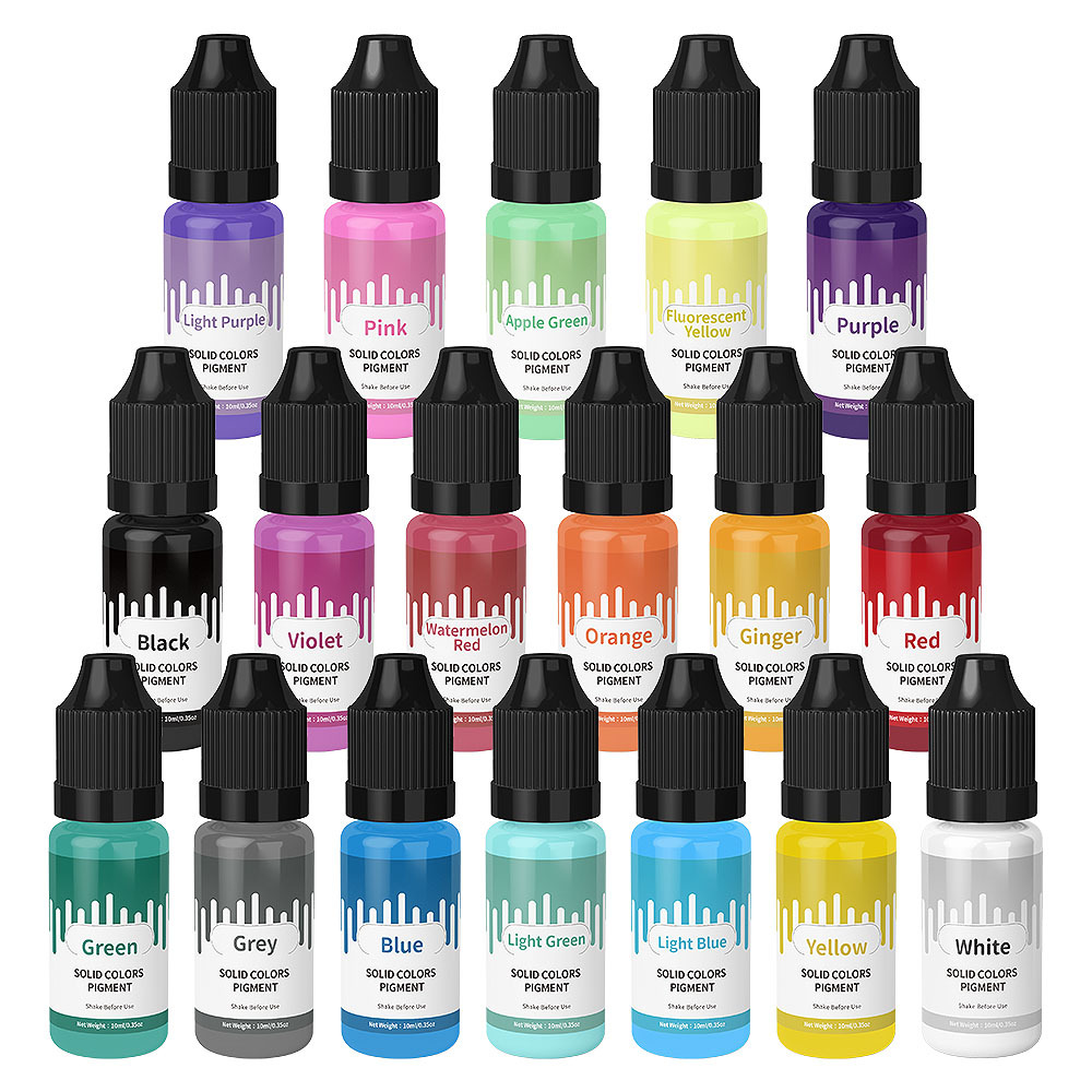 Resin Pigment Set - Alat aksesori perhiasan cetakan Resin epoksi