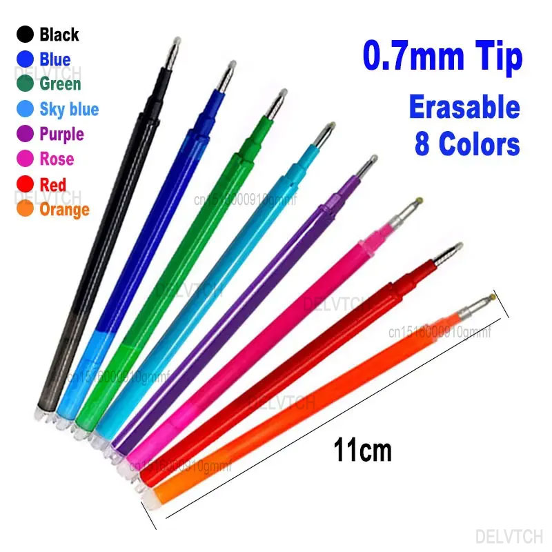 Pilot Pen Frixion - 8 Buah/Set 0.7Mm Pena Gel Dapat