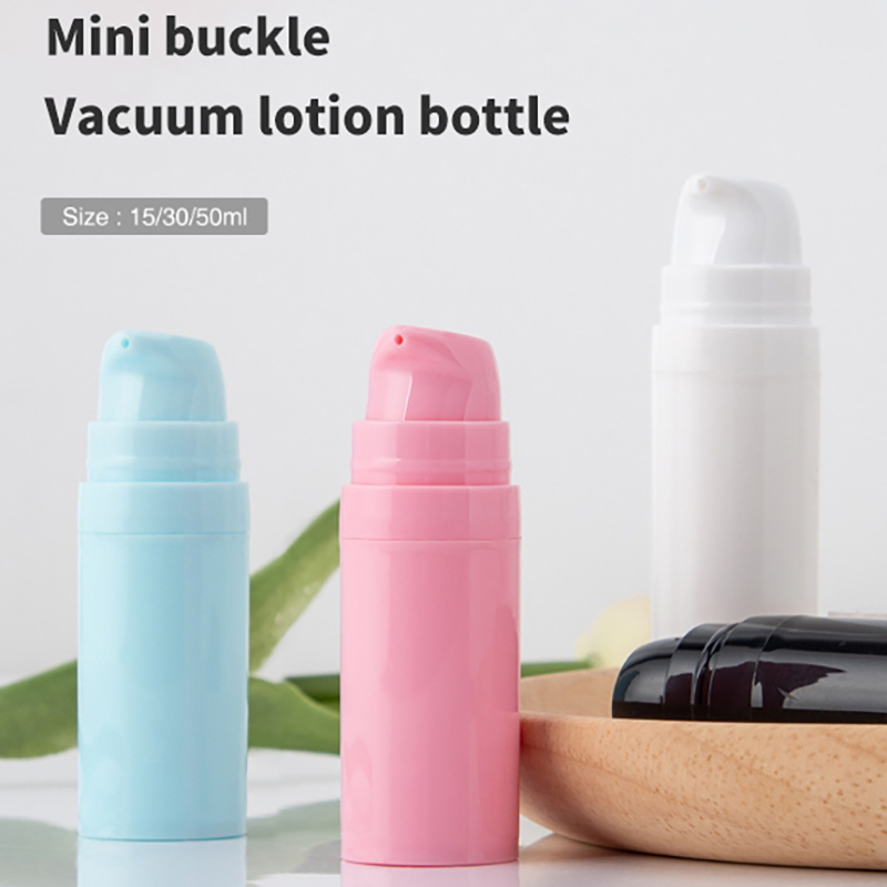 Vacuum Chamber Small - Botol pompa pengap Mini wanita, 5/10/15ml