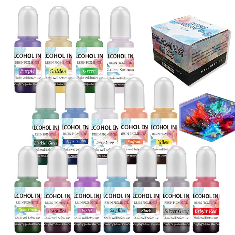 Resin Pigment Set - Set Pigmen Warna untuk Resin Epoksi