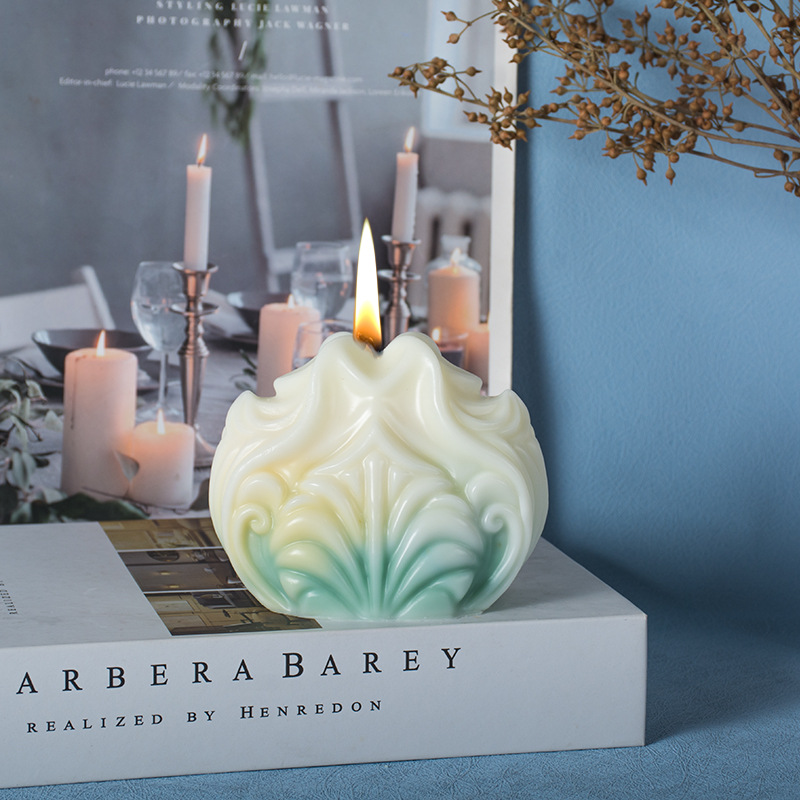 Resin Ocean Wave Mold - Cetakan Silikon Lilin Cangkang Laut Buatan