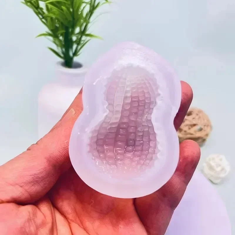 3 Buah Cetakan Silikon Kacang  - Crafting Resin ulasan dan harga