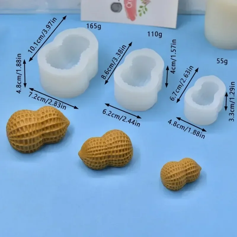 3 Buah Cetakan Silikon Kacang  - Crafting Resin ulasan dan harga
