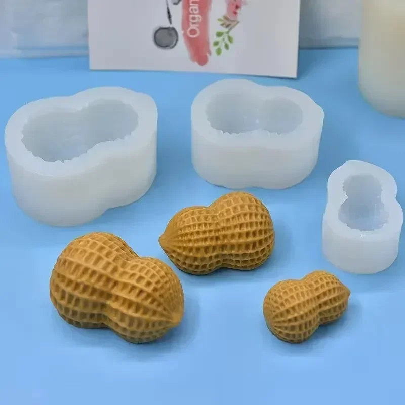 3 Buah Cetakan Silikon Kacang  - Crafting Resin ulasan dan harga