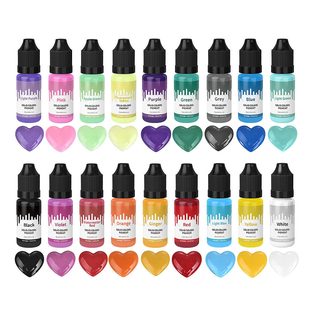Alat aksesori perhiasan cetaka - Resin Pigment Set ulasan dan harga