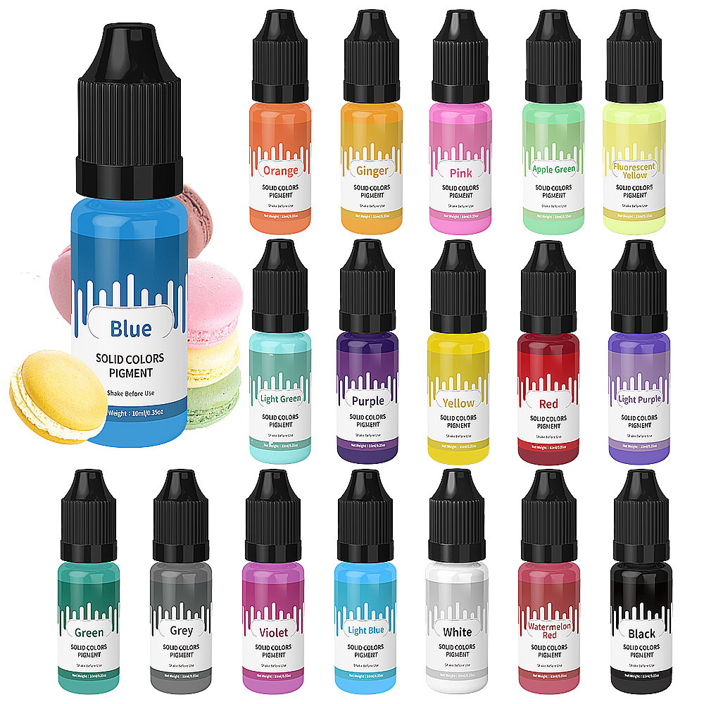 Alat aksesori perhiasan cetaka - Resin Pigment Set ulasan dan harga