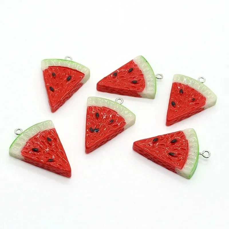10 Buah Liontin Buah Mini Segi - Resin Crafts Diy ulasan dan harga