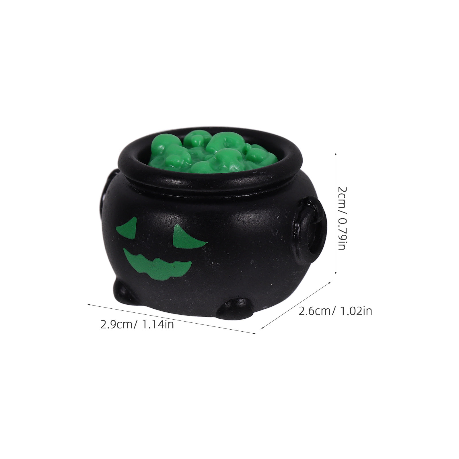 10 Buah Miniatur Kuali Penyihi - Crafting Resin ulasan dan harga