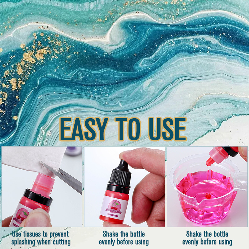 Pigmen Warna Resin Epoksi 24 W - Resin Pigment Set ulasan dan harga