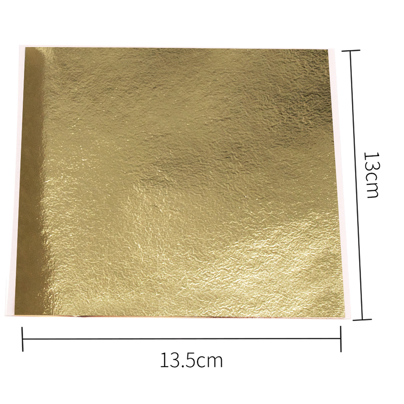 13X13.5Cm Kertas Foil Hitam Le - Gold Foil Flakes ulasan dan harga