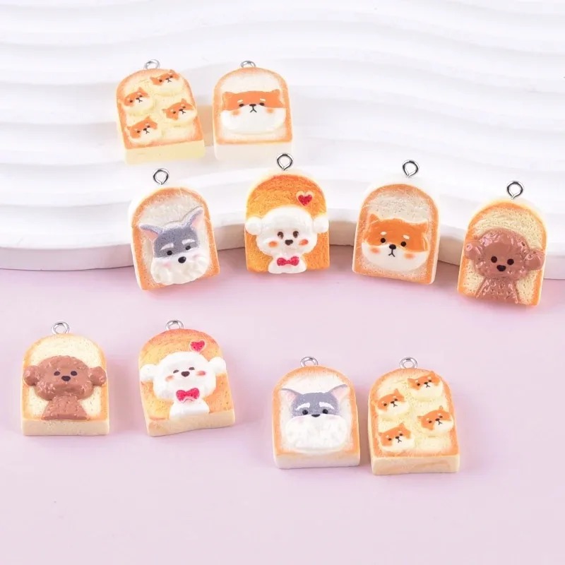 10 Buah Liontin Resin Anjing R - Resin Crafts Diy ulasan dan harga
