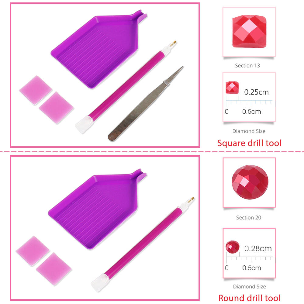Lukisan Berlian Momoart Flamin - Resin Craft For Beginners ulasan dan harga