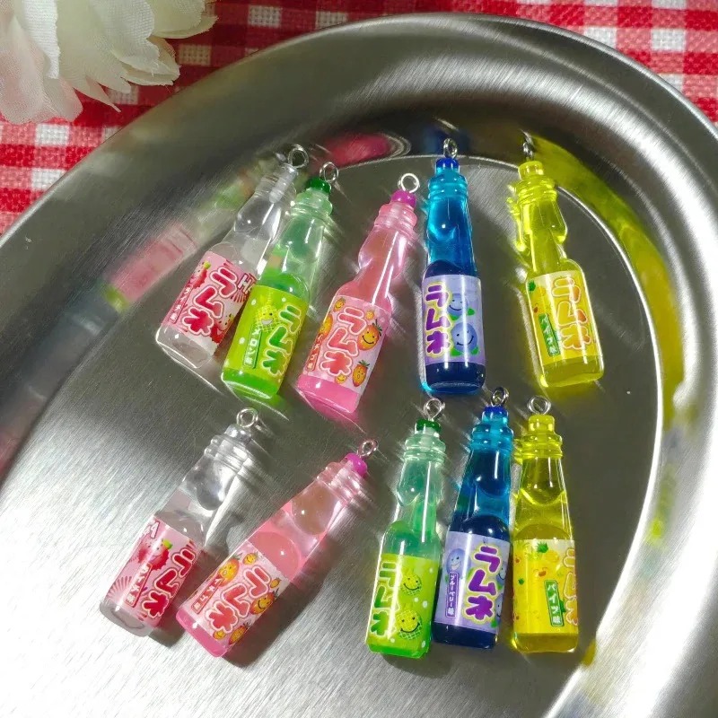 10 Buah Liontin Resin Botol So - Resin Crafts Diy ulasan dan harga