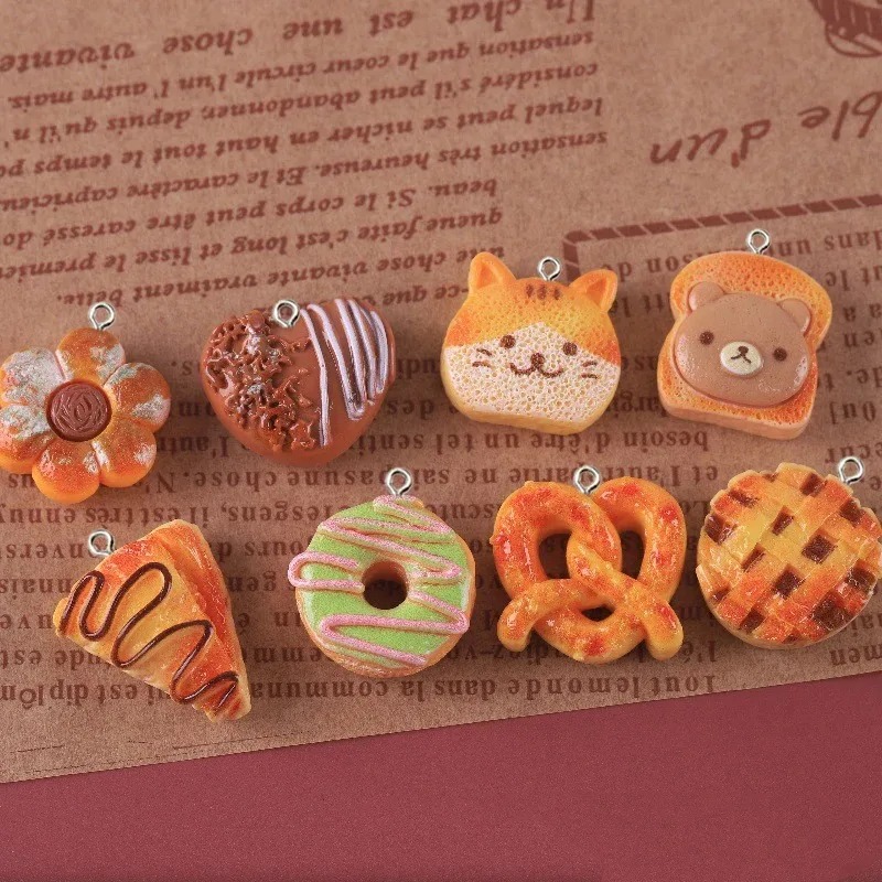 10 Buah Liontin Resin Makanan  - Resin Crafts Diy ulasan dan harga