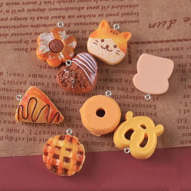 10 Buah Liontin Resin Makanan  - Resin Crafts Diy ulasan dan harga