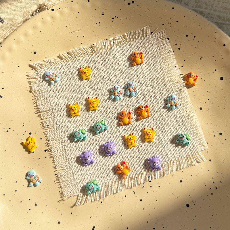 Aksesori seni kuku Pokemon, hi - Crafting Resin ulasan dan harga