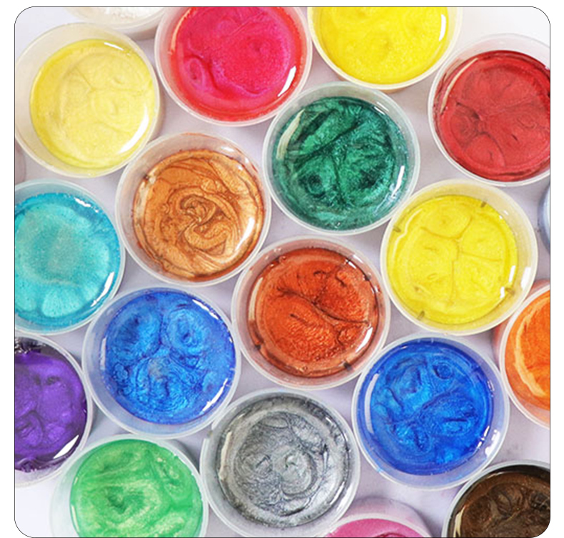 10ml Pengisi pigmen Resin epok - Resin Pigment Set ulasan dan harga