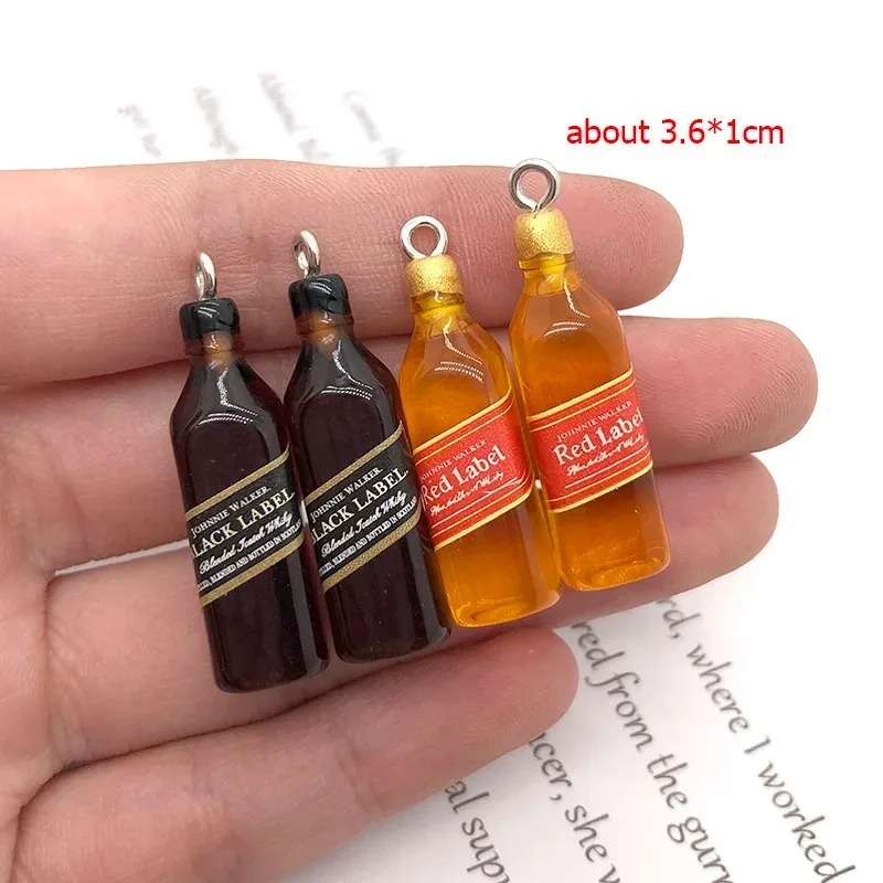 10 Buah Liontin Resin Botol Wi - Resin Crafts Diy ulasan dan harga