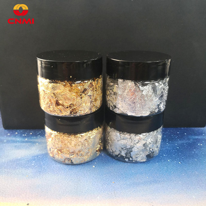 3g serpihan daun emas Epoxy Re - Gold Foil Flakes ulasan dan harga