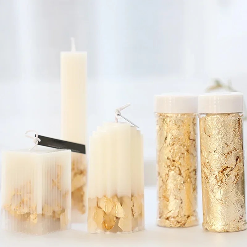2g/1g serpihan Foil metalik se - Gold Foil Flakes ulasan dan harga