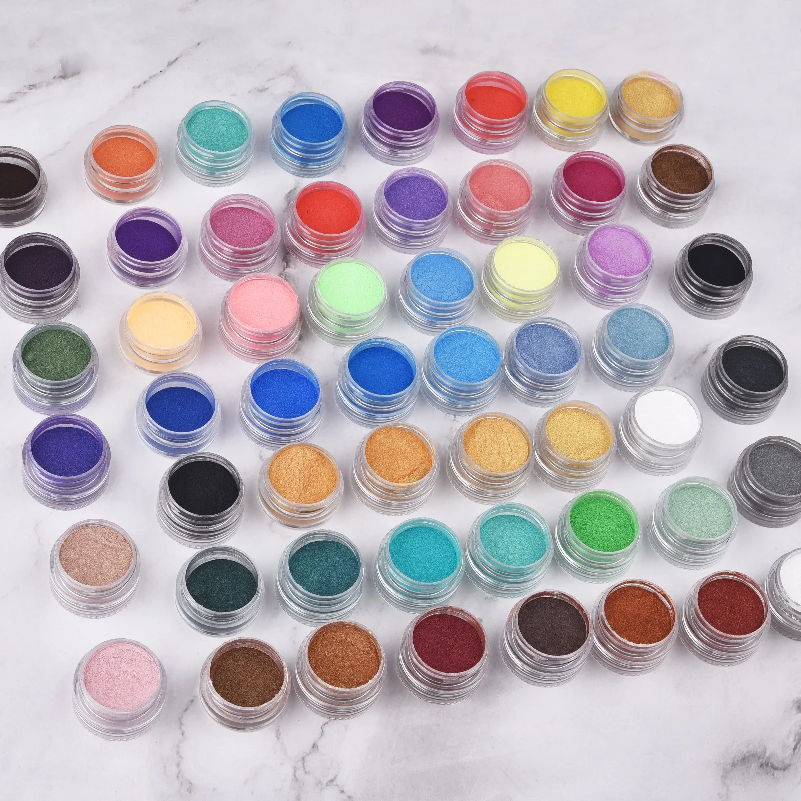 6 Warna/Set Bubuk Mutiara Pigm - Resin Pigment Set ulasan dan harga